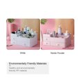 thumbnail image 4 of Cajón Organizador De Maquillaje, Caja De Almacenamiento De Maquillaje Para Baño, Tocador Para El Cuidado De La Piel Para Mujer, Estuche De Belleza Para Lápiz Labial Cosmético Cateissary HA024991-02, 4 of 6