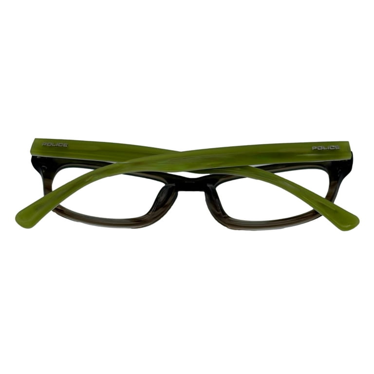 Police Mens Ophthalmic Rectangle Eyeglass Frames, Model V1697M