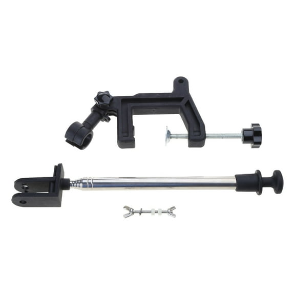 ROZYARD Adjustable Fish Finder Mount Transducer Bracket Telescopic Fishfinder Rack