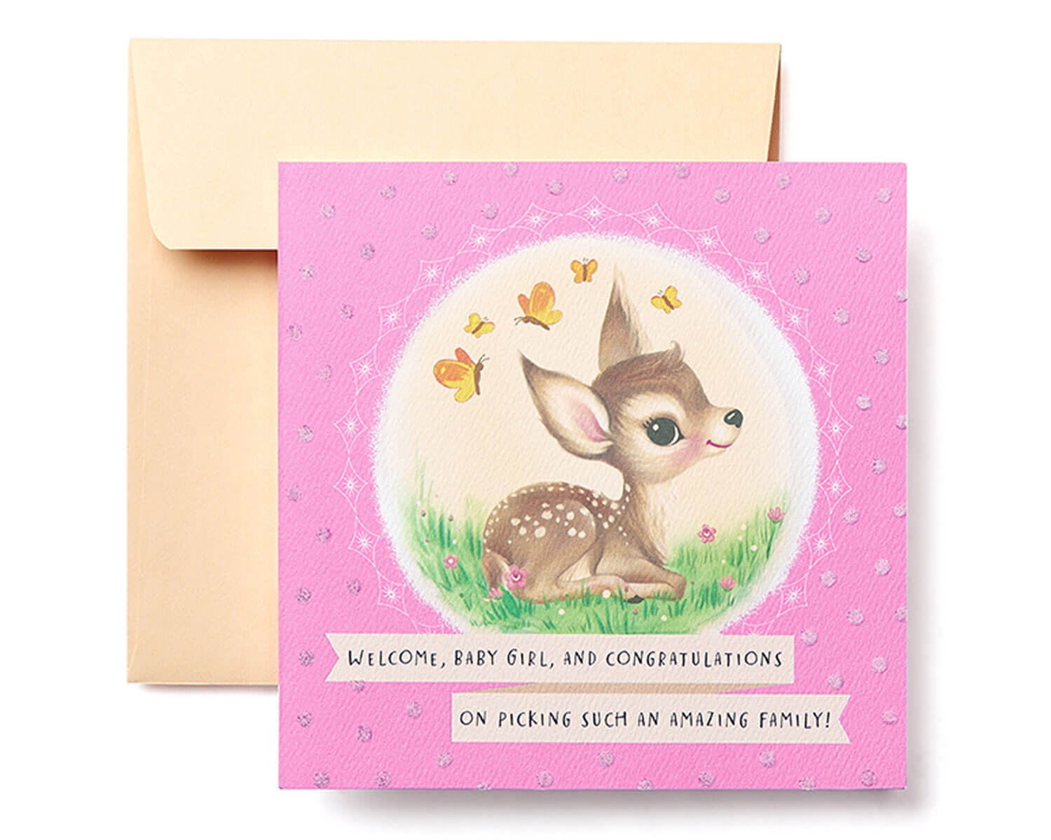 Wedding New Baby Card Cute Illustrated Eco-Friendly  Greeting Card Congratulations & Celebrations!