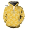 thumbnail image 3 of Nueva moda casual para hombre, sudadera con capucha sencilla con estampado 3D dorado, sudaderas con capucha personalizadas para hombre, ropa para hombre, 3 of 5