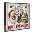 thumbnail image 3 of Stupell Industries Farmhouse St Nick's Bed & Breakfast Black Framed Giclee Art, 14 x 11, by Creatif Belle, 3 of 8