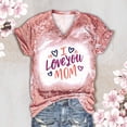 thumbnail image 4 of EQWLJWE I love my mom Funny Mothers Day Gifts For Mom Mommy Mama T-Shirt, 4 of 5