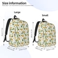 thumbnail image 3 of Yiaed Watercolor Bright Sunflowers Print Backpack, Premium Laptop Backpack, Travel Backpack for Women, Lightweight Backpacks, Comfortable Back Pack-Medium, 3 of 5