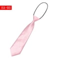 thumbnail image 1 of Corbata pequeña de color liso para niños, cinturón elástico corto de color liso para niños y niñas, para estudiantes de primaria, 1 of 6