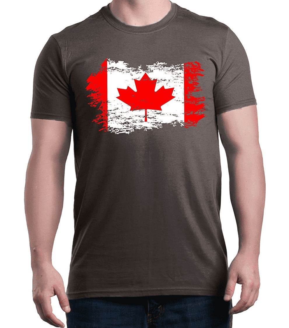 Mom's Favorite - Mens Canada Flag Canadian Short Sleeve T-Shirt ...