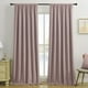 thumbnail image 1 of Joydeco Cortinas Opacas 100% Rosa Rosa, 96 Pulgadas De Largo, 2 Paneles, Juego De Cortinas Opacas Para Dormitorio, Sala De Estar, Cortinas De Terciopelo Con Aislamiento Térmico De Lujo, Bolsillo Para, 1 of 5