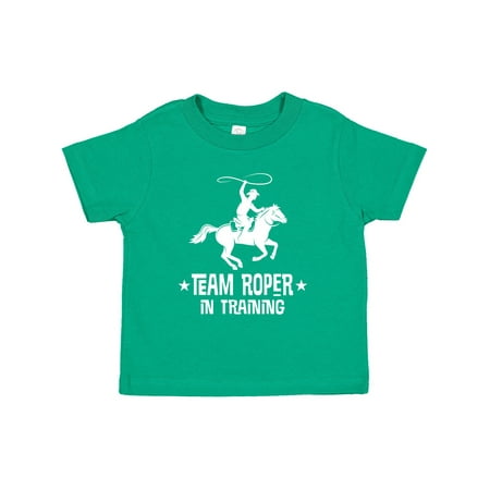 

Inktastic Team Roper in Training Cowboy Gift Toddler Boy Girl T-Shirt