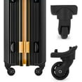 thumbnail image 2 of Kit de Remplacement de Roues de Bagage, Roues Pivotantes à 360 Degrés pour Voyage, Ensemble de Roues de Réparation en Plastique pour Valise, Roues Silencieuses Lot de 2, 2 of 5