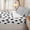 White, variant on Homewish Ice Hockey Games Zipper Queen Comforter Set with Fitted Sheet and 2 Pillowcases,Cross Stick Dot Print Zipper Bedding Set For Boys,Reversible,4-Piece