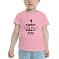 thumbnail image 2 of I Get My Dance Moves from My Aunt Cute Toddler T Shirts for Boys Girls (Pink, Youth L), 2 of 5