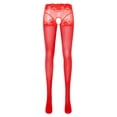 thumbnail image 1 of Collants Transparents Aguichant Brillants pour Femmes Collants Extensibles Lingerie Bas Confortables à Porter à la Mode, 1 of 9