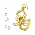 thumbnail image 2 of 14K Gold Scorpion Charm, 2 of 5