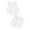 White, variant on Yuhangmm Toddlers Girls Summer Fashion Casual Clothes Skirts Solid Color Strip Vest Top Outfits Set Baby Girl Clothes Elephant Black 2-3 Years