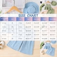 thumbnail image 3 of Toddler Baby Girls Summer Outfit Sleeveless Lace Embroidery Clothes Toddler Kids Tank Tops Bell-bottom Pants Set, 3 of 9