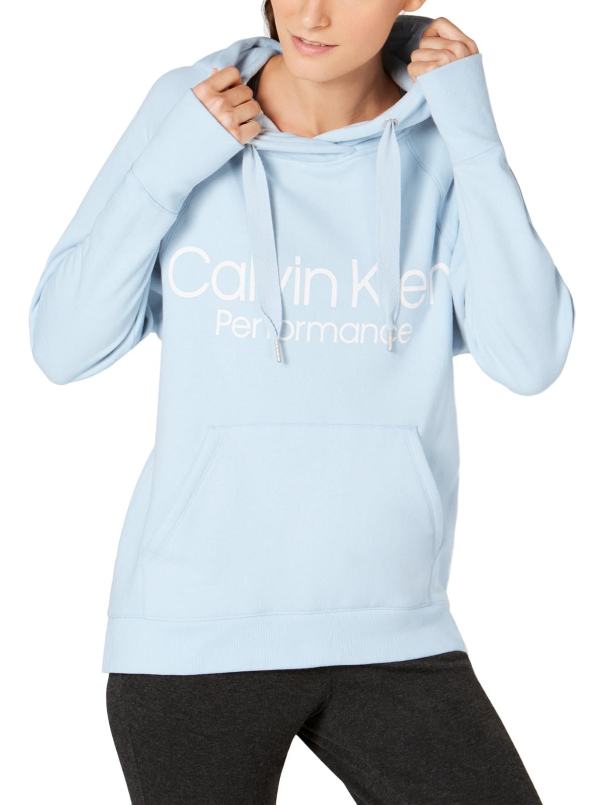 Calvin Klein Performance Womens Fleece Sweatshirt Hoodie 
