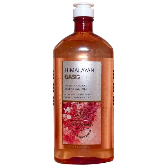 Bath and Body Works Himalayan Oasis Body Wash   Foam Bath with Vitamin E   Aloe AROMA 10 FL OZ / 295 mL