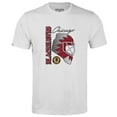 thumbnail image 2 of Men's Levelwear White Chicago Blackhawks Retro Richmond Netminder T-Shirt, 2 of 3
