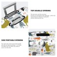 thumbnail image 4 of moose fores trees cartoon Luggage Cover Anti Scratch, Elastic Suitcase Protector Suitcase Covers for Luggage Fits 18-32 Inch Luggage, 4 of 5