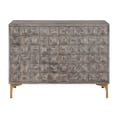 thumbnail image 6 of Carbon Dust Gray Multi-Color Transitional Two Door Wood Cabinet, 6 of 6