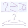 thumbnail image 3 of Unique Bargains Non-Slip Space Saving Clothes Hangers 10 Pack Light Purple, 3 of 6