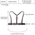 thumbnail image 3 of Punk Brace Belt for Women Men Unisex Fashionable Harness Strap RolePlay Game Suspenders Cool Costume Accessories, 3 of 4