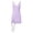 06-Purple260, variant on XIAONU Sleeveless Wrap Dress For Women Ruffle Hem Asymmetrical Slim Mini Dress