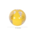 thumbnail image 3 of Deeceymbur Semi Transparent PVC Inflatable Beach Ball Multi Color for Pool Outdoor Floating Games, 3 of 9