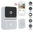 thumbnail image 1 of Video Doorbell Wireless Camera  Battery Powered with Chime  Motion Detection Two-Way Audio  App Operation, 1 of 8