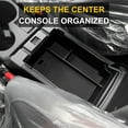 thumbnail image 5 of 3Pcs Center Console Organizer Compatible with Subaru Crosstrek Wilderness 2026 2025 2024 Impreza Interior Accessories - Center Console Storage Box Tray & Cup Holder Liner Insert, 5 of 9