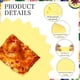 thumbnail image 3 of Uxcell 100 Pcs Hojas de Papel encerado para Alimentos, 7 x 7 Pulgadas Hojas de Papel para Envolver a Prueba de Grasa, Forros de Cesta de Alimentos Cuadrados para Sándwich, Hamburguesa, Pan, Amarillo, 3 of 7