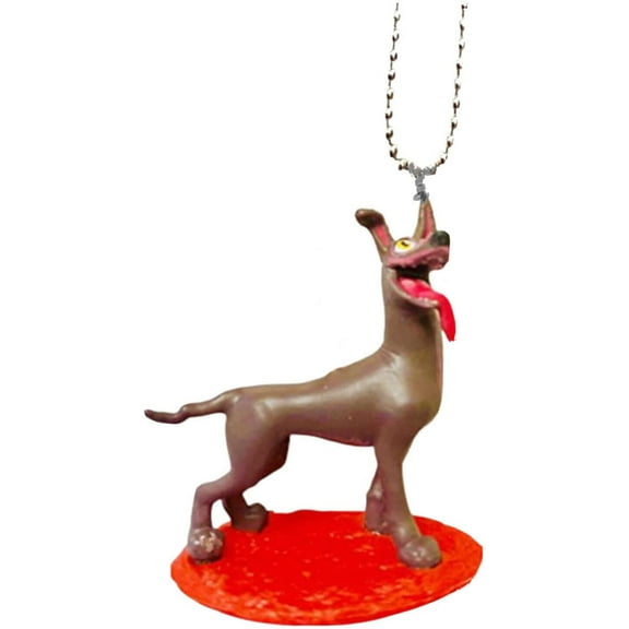 Dante Dog PVC Keychain Dangler Figure Figurine Ornament Charm
