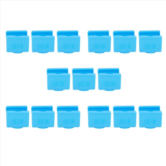 15 Unids Mk10 en Lugar de Aislamiento de Cerámica para Duplicator D4/I3/para I3 2 Silicona Cubierta del Bloque del Calentador