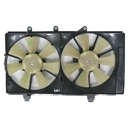 Neon Condenser Cooling Fan Dual Radiator and Condenser Fan Assembly - Cooling Direct For/Fit CH3115137 CH3115137 04-05 Dodge Neon AT 2.0L ()