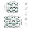 thumbnail image 3 of Kitchen Drying Mat 18x24In Drying Dish Mat Dish Drying Mats Kitchen Countertop Multi-Function Drain Drying Mat Kitchen Table Green Coffee Cup, 3 of 8
