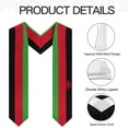 thumbnail image 6 of DABOYOZHZH Malawi Flag Graduation Stole Shawl Sash Honor For Study Aboard International Students, 6 of 9