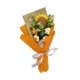 thumbnail image 2 of Ramo de flores de crochet terminado Ramo de margaritas de flores de tejido Exquisito Naranja, 2 of 9
