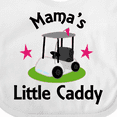 thumbnail image 4 of Inktastic Golfing Mamas Little Caddy Grandkids Golf Girls Baby Bib, 4 of 4