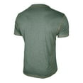 thumbnail image 5 of Men's Regular-Fit Short-Sleeve Cotton Henley T-Shirt with 4 Button Size 3XL Green, 5 of 7