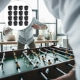 thumbnail image 1 of HEALEEP 16Pcs Foosball Table Caps Black Rubber Protection for Table Football Owners, 1 of 8