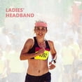 thumbnail image 1 of BRIGHTFUFU Headband Rosa En Chinlon Para Fitness Y Yoga Con Absorción Eficaz De Sudor, 1 of 6