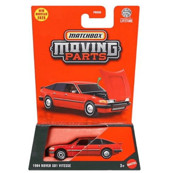 Matchbox 1984 Rover SD1 Vitesse Moving Parts New 2025