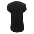 thumbnail image 5 of ChaoHeng Women Blouses under $7 Summer T-Shirt Dresses for Women Women's Fashion Solid Color Casual Round Neck Knot Tunic Blouses T-Shirt, 5 of 8