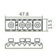 thumbnail image 4 of de Tuercas de Bloqueo de Cuerda Accesorio de Instrumento Musical para shamjiam Tuerca de la guitarra eléctrica, 4 of 6