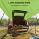thumbnail image 5 of Extensión trasera del coche Sombrilla Carpa Vehículo Toldo lateral del maletero Coche, 5 of 8