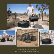 Skyway Luggage Sigma 7.0 Lightweight Rolling Duffel Bag, Adult