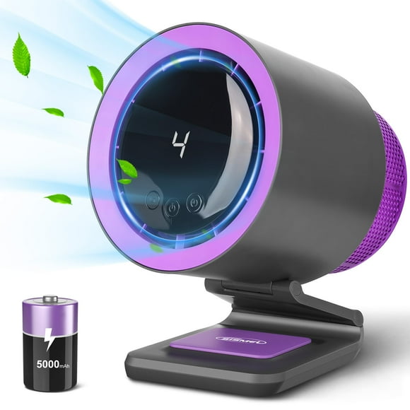 Ventilador de escritorio SISMEL silencioso con purificador de aire