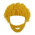 thumbnail image 1 of Gorro de Punto con Barba Jinwen Cúrcuma S, 1 of 8