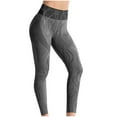 thumbnail image 4 of AXXD Yoga Pants for Women,Athletic Legging,Women Athletic Yoga Casual Stetch Shorts,Solid,High Waist Rise,Butt LiftingBlack,S (US:4), 4 of 6