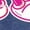 HEATHER NAVY, variant on Disney - Mickey Tribute - Toddler & Youth Girls Short Sleeve Graphic T-Shirt